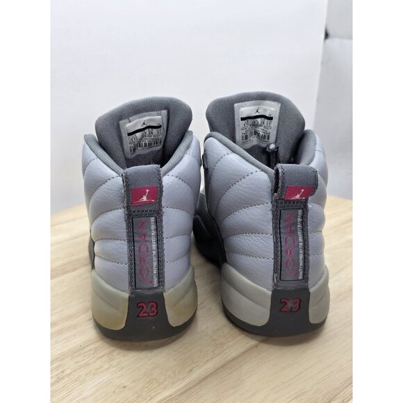 NIKE AIR JORDAN 12 RETRO GP (510816-029) WOLF GRAY /PASSION PINK/GRAY SIZE 11C - Picture 5 of 9